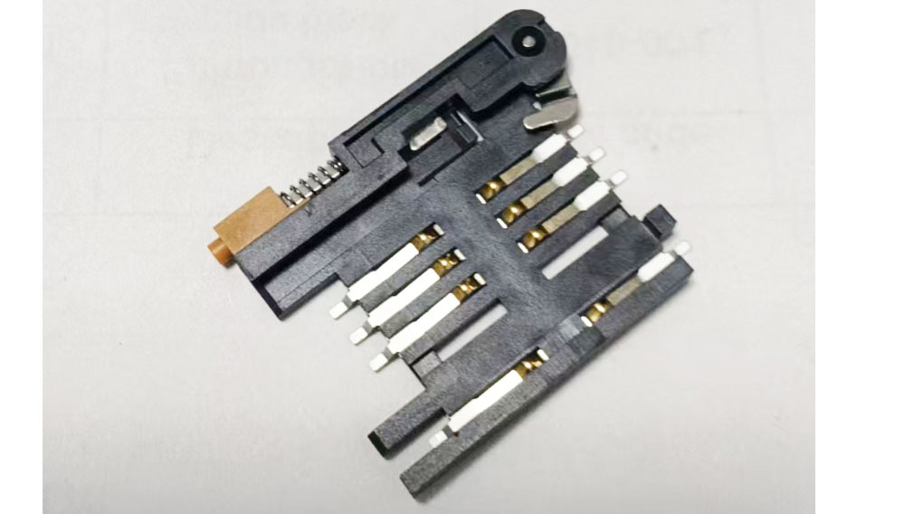 CMSIM661004B sim card connector tray push normal type compatible with  912283001_sd